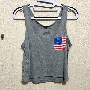 Women’s Fifth Sun Crop Tank Top Sz S